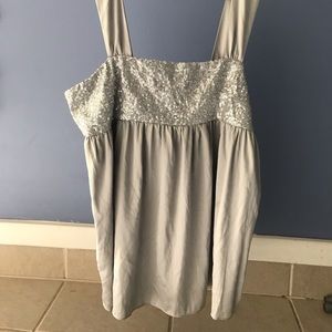 New York & Co sequin tank top